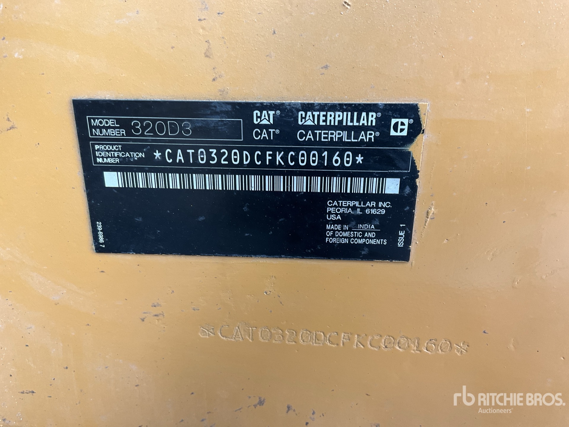 2021 Cat 320D3 油圧ショベル