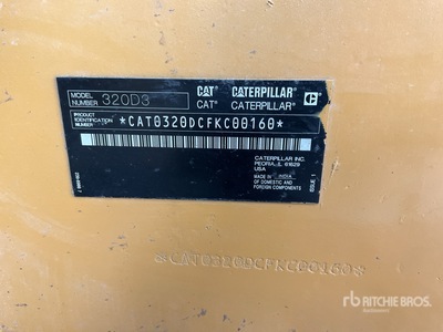 2021 Cat 320D3 油圧ショベル