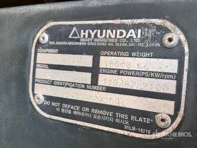 2013 Hyundai R170W-92 Wheel Excavator