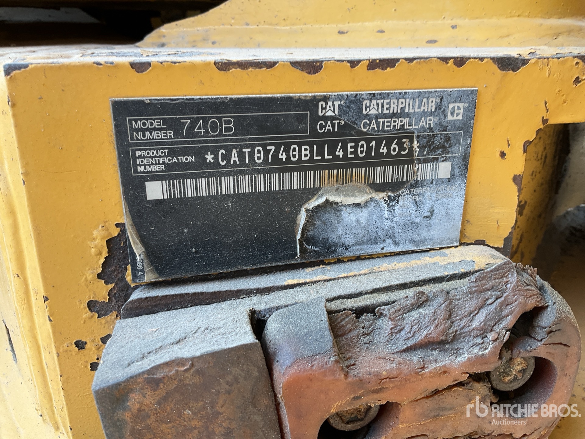 2012 Cat 740B Articulated Dump Truck