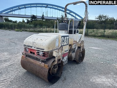 2007 Cat CB224E Compacteur Vibrant Tandem Rodillo Tándem (Inoperable)