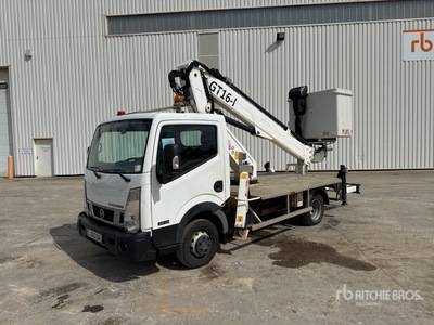 2016 Manotti CT16.I 14 m on 2017 Nissan Cabstar NT400 35.12 4x2 Camion Nacelle Bucket Truck