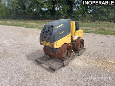 2016 Bomag BMP 8500 Compacteur De Tranchee Pied De Mouton Padfoot Trench Compactor (Inoperable)