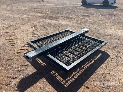 Double Wing Door (1,40m x 3,00m) for Transenne da cantiere (Unused)