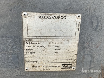 Atlas Copco XATS 800 Skid-Mounted Compresor de aire