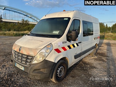 2011 Renault Master dci 125 L2H2 Vehicule Utilitaire Cargo Van (Inoperable)