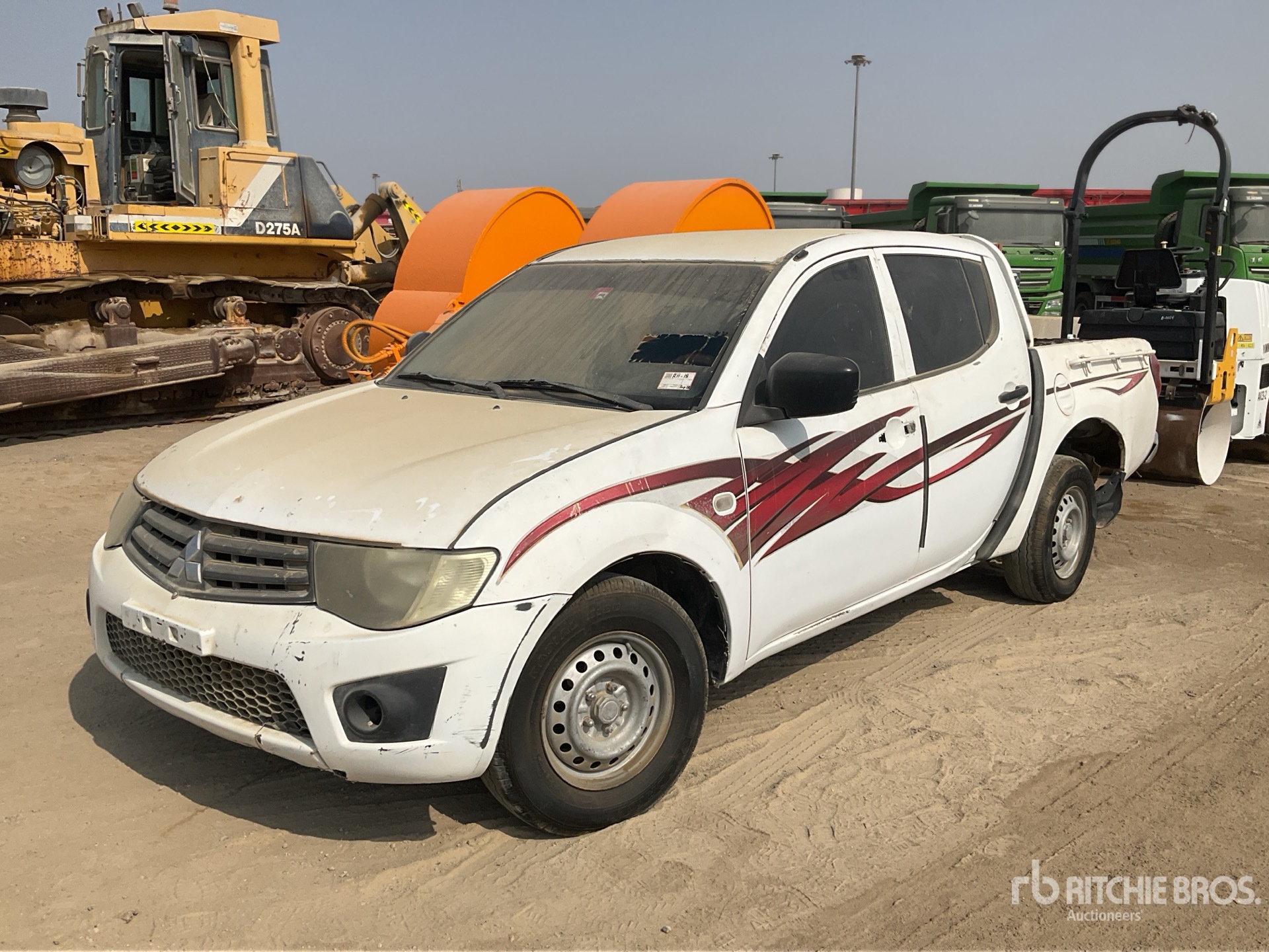 2012 Mitsubishi L200 4x2 Crew Cab Pick-up (Inoperable)