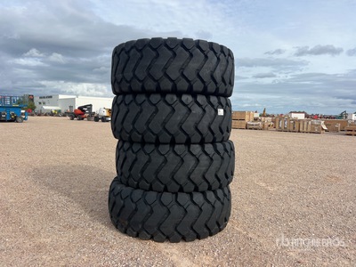 Quantity of (4) Alwaysrun 26.5-25 Tyres (Unused)
