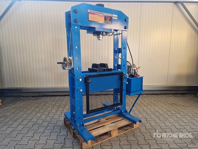 2025 100TON Hydraulic Shop Press (Unused)