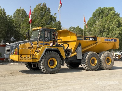 2015 Komatsu HM400-3 Articulated Dump Truck