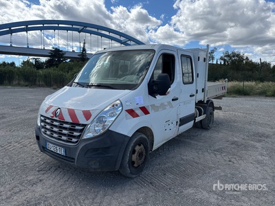 2014 Renault Master dci 125 4x2 Camion Plateau شاحنة نقل بضاعة مفتوحة حمولة خفيفة (Inoperable)