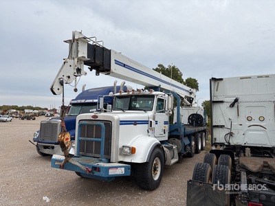 2010 National NC9125AWL 52000 lb Straight Boom on 2011 Peterbilt 367 8x4 Boom Truck