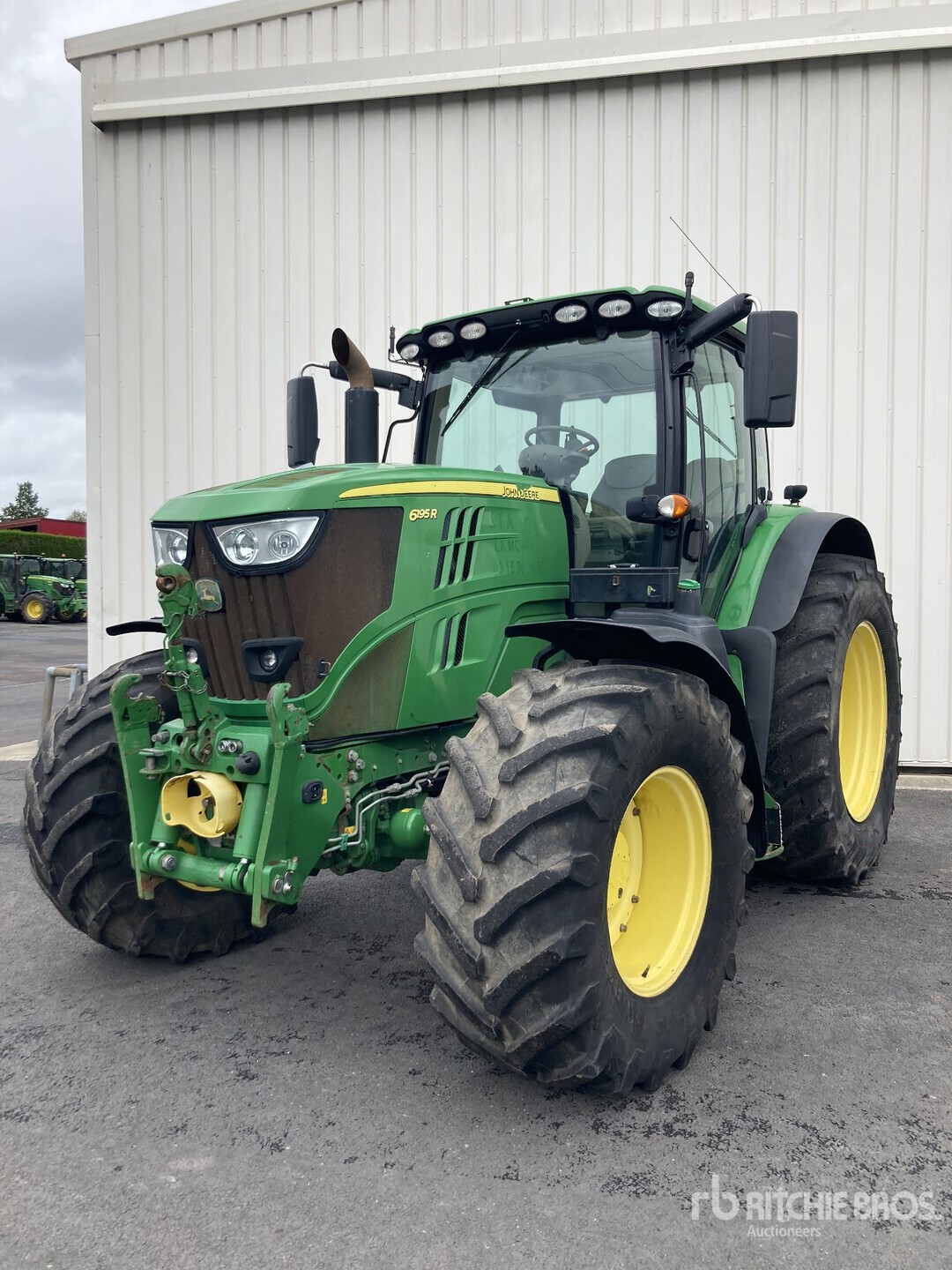 2018 John Deere 6195R Ciągnik 4WD