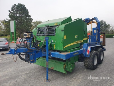 2007 John Deere 578 Combination Baler Wrapper