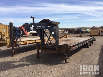 2004 Belshe DT256 24 ft T/A Gooseneck 26500 lb Geräteanhänger