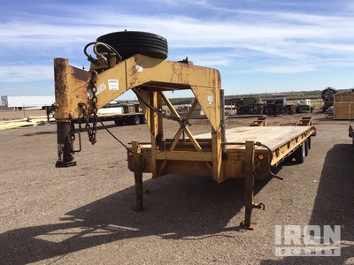 2006 Belshe DT256 24 ft T/A Gooseneck 26500 lb Geräteanhänger
