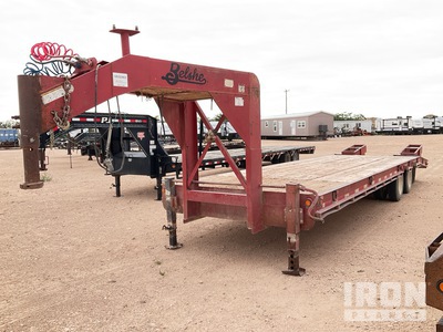 2014 Belshe 30 ft T/A Gooseneck Geräteanhänger