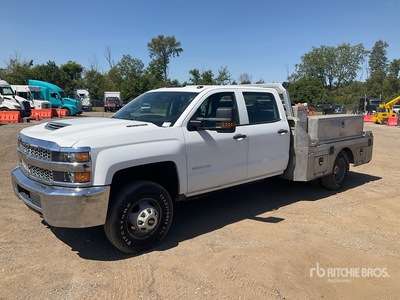 2019 Chevrolet Silverado 3500HD 4x4 Crew Cab Camión Caja Abierta