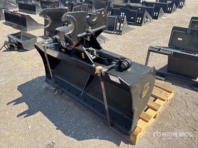 Geith AT11R-1500 60 in Hydraulic Tilting Excavator Bucket (Unused)
