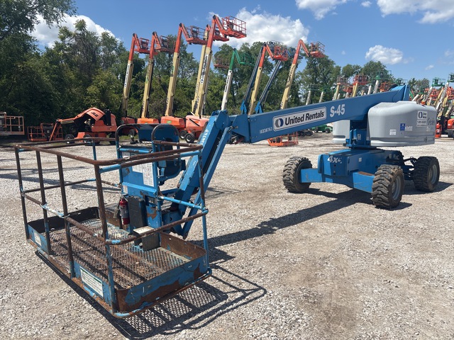 2015 Genie S-45 4WD Diesel Telescopic Boom Lift