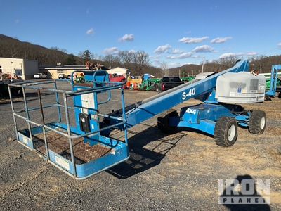 2014 Genie S-40 4WD Diesel Piattaforma monobraccio