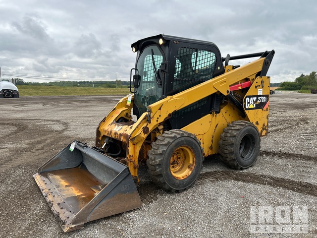 MINI CARGADOR SOBRE RUEDAS 2015 CATERPILLAR 272D2