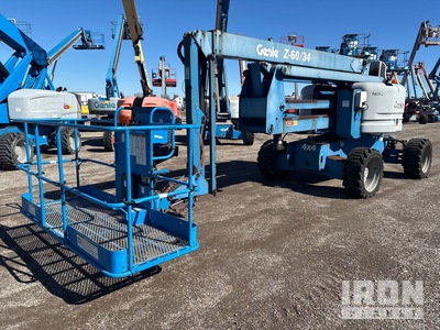 2014 Genie Z-60/34 4WD Diesel Articulating Boom Lift