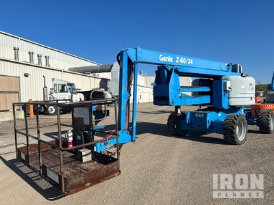 2014 Genie Z60-34 4WD Diesel ブームリフト