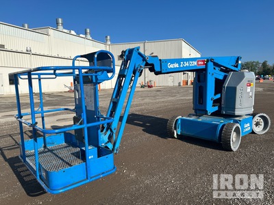 2014 Genie Z34/22N 2WD Electric Articulating Boom Lift