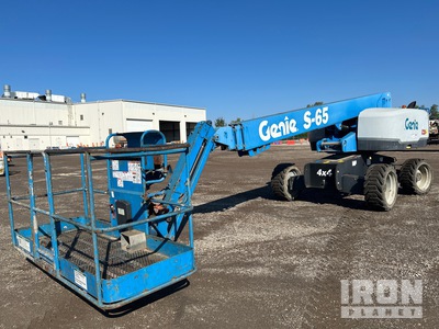 2015 Genie S-65 4WD Diesel Telescopic Boom Lift