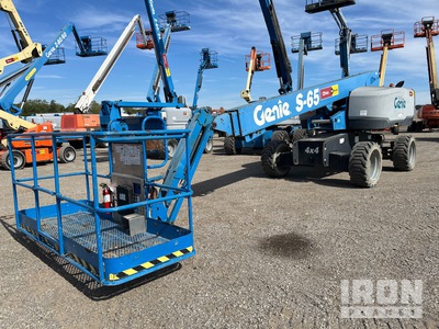 2015 Genie S-65 4WD Diesel Telescopic Boom Lift