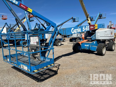 2013 Genie S-65 4WD Diesel Telescopic Boom Lift