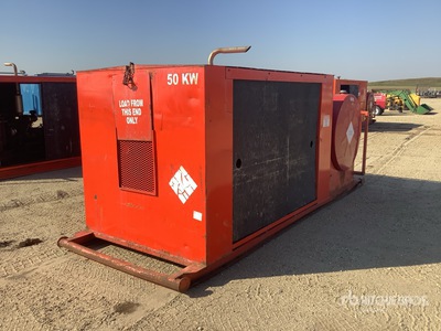 50 kW Skid-Mounted Enclosed Generator set