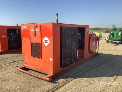 50 kW Skid-Mounted Enclosed Generator set