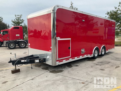 2017 Aluminum Trailer Company QSTSB8524+0-2T7.OK T/A Disaster Relief Food Grade Water Supply Pump T/A Trailer
