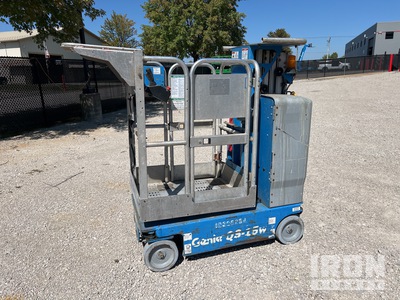 2014 GENIE QS-15 Plateforme élévatrice à mât vertical