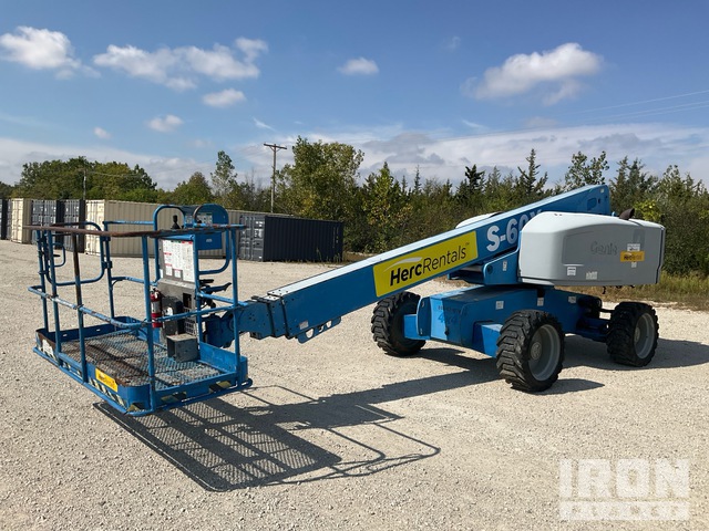 ELEVADOR TELESCóPICO 2014 GENIE 4WD S60X