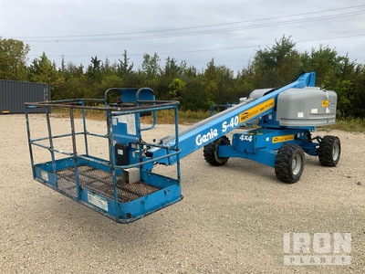 2015 Genie S-40 4WD Diesel Telescopic Boom Lift