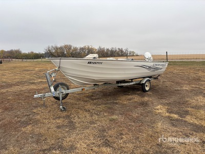 Crestliner Kodiak 167 17 ft Fishing Boat
