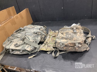 (10) Field Packs, (36) Hydration Carriers, (5) Assault Packs & Assorted Items