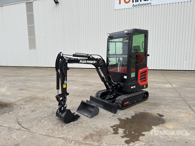 2025 Plus Power HCB-18S Mini-pelle  (Unused)