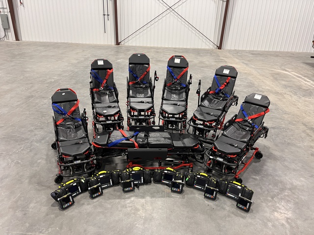 Assorted Stretchers, Medical Kits & Bags