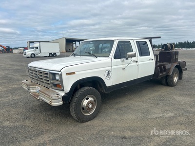 1985 Ford F-350 4x4 Crew Cab Welding Truck