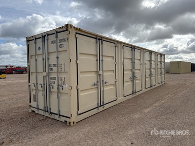 2025 40 ft High Cube Multi-Door 40ft Storage Container (Unused)