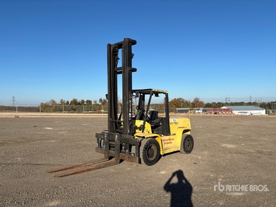 2006 Hyster H155XL 2 14600 lb Pneumatic Tire Forklift