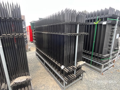 Quantity of (22) 10 ft x 7 ft Powder Coated Ogrodzenie terenu (Unused)