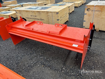 2025 Kit Containers 92 in Skid Steer Snow Pusher