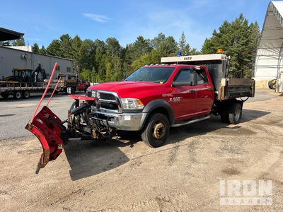 2018 Ram 5500 4x4 Crew Cab プラウトラック