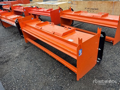 2025 Kit Containers 92 in Skid Steer Snow Pusher