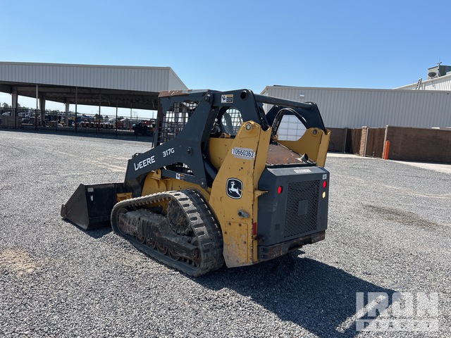 MINI CARGADOR SOBRE ORUGAS 2017 JOHN DEERE 317G